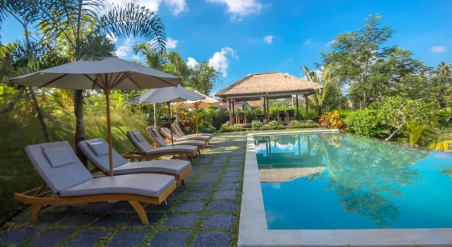 Villa Shantiasa Bali, Rezervovat Vila Chaty v Bali, Chalupa