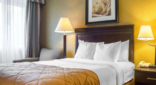 Четырёхместный номер Standard Quality Inn & Suites Syracuse Fairgrounds