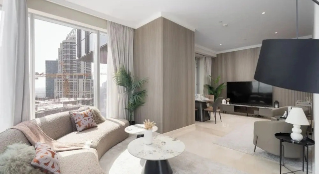 Balcony with City View 2 Bedroom - JLT Dubai Close to Metro & Marina by Heaven Crest Vacation Homes