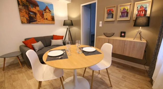 Le FAIDHERBE Style AppartHôtel - Parking gratuit - Calme et lumineux, Boek Appartement Hotels in Franche-Comte met ontbijt, Ontbijt