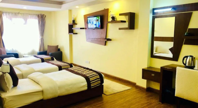 Номер Deluxe Backyard Hotel