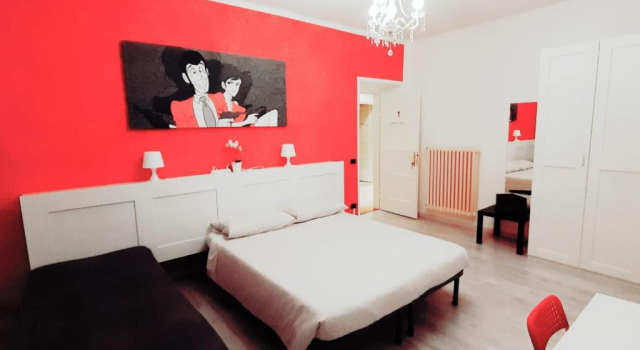 Четырёхместный номер Standard B&B Lupin Trento