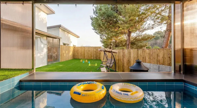 Вилла с 2 комнатами с балконом Gapyeong Stay Cozymung Private PoolVilla