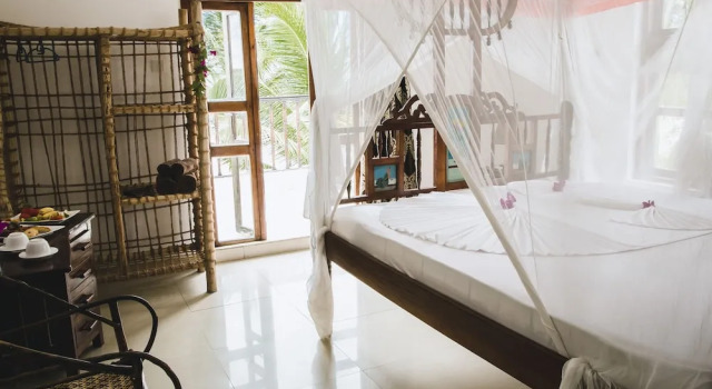 Номер Standard с балконом и с видом на океан Moonshine Uroa Boutique Hotel