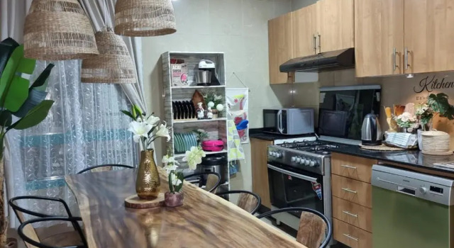 Кровать в общем номере Green Sky Hostel