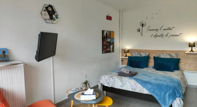 Le Garden Central Studio, Rezerwuj Hotel Dinan 