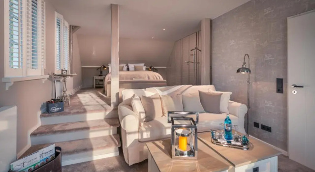 Люкс с балконом Fährhaus Missunde