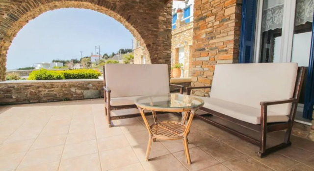Вилла Blue Balcony/SkyView in Tinos - 3BR Home in Arnados