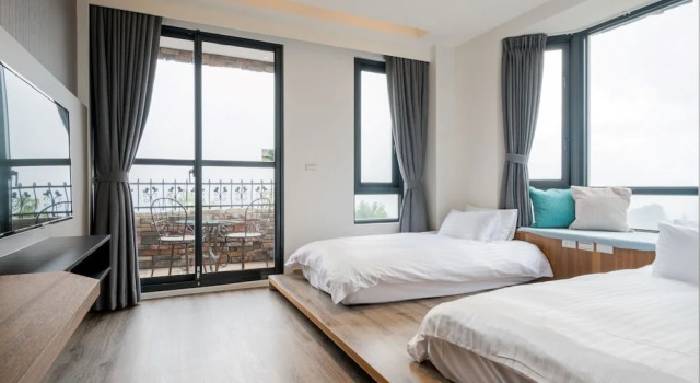 Двухместный номер Standard с балконом и с красивым видом из окна Florence Resort Villa