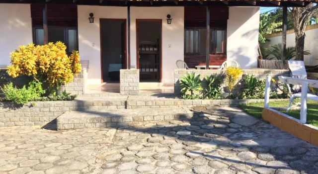 Семейный номер Standard с балконом Hotel Pousada Chalé do Coqueiral