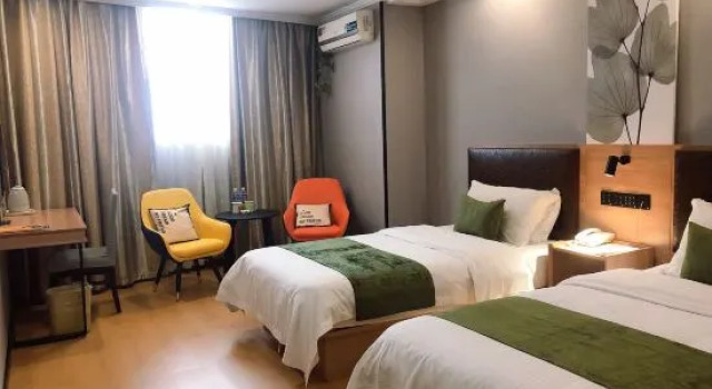 Номер Standard GreenTree Inn Yixing Zhangzhu Express Hotel