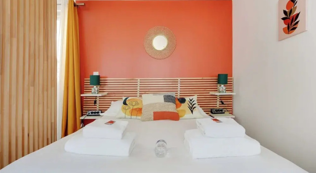 Stunning Studio for 2 People - Sentier, Забронировать Апарт-отель Апарт-отели Парижа, рядом с Улица Фран-Буржуа, Апарт-отель