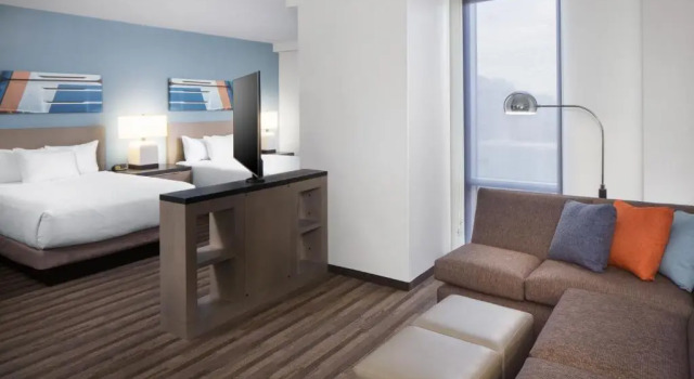 Студия люкс Hyatt House Nashville at Vanderbilt
