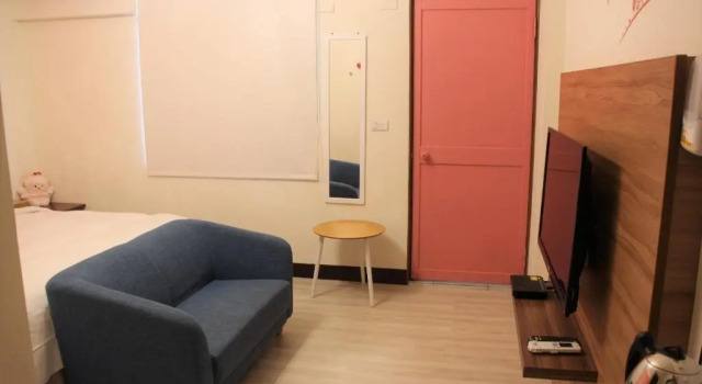 Двухместный номер Deluxe 客梢 Cushare #市政府商務住宿 #停車方便 #可包棟