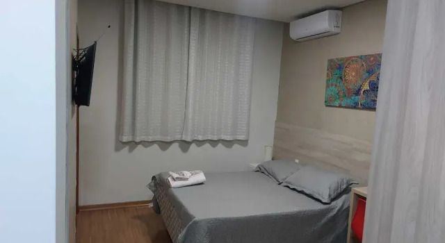 Двухместный люкс Standard с балконом Flats da Júnia no Paris Residencial