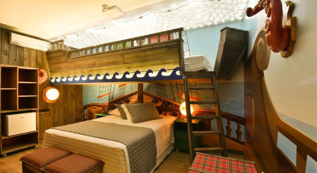 Четырёхместный семейный номер Standard Hotel Bertoluci