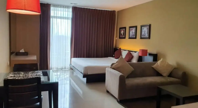 Двухместный люкс c 1 комнатой с балконом The Grand Wipanan Residence