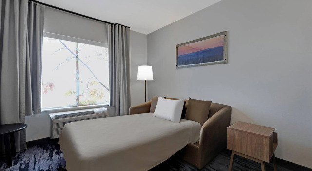 Двухместный люкс с видом на город Fairfield Inn & Suites by Marriott Milwaukee Brookfield