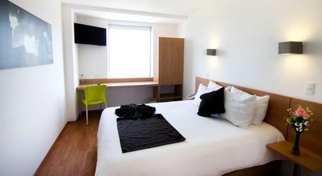 Mision Express Salamanca, Prenota Hotel Hotel a El Bajio con parcheggio, Parcheggio