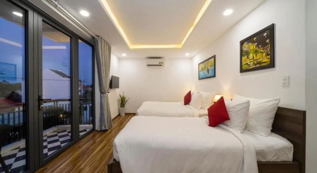 Трёхместный номер Deluxe с видом на город The Nam An Villa Hoi An