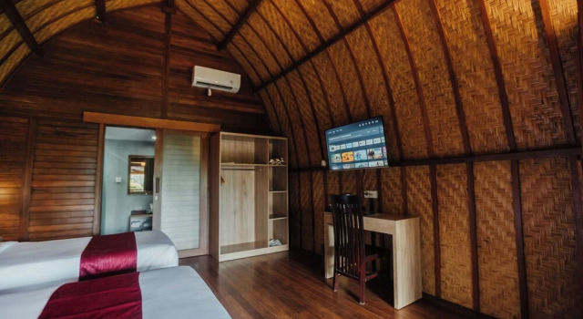 Habitación doble De lujo con vista a la piscina Gama's Villa
