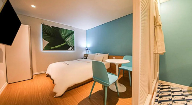 Двухместный номер Deluxe Hotel Yeogiuhtte Gangneung Gyeongpo