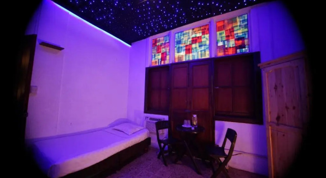 Кровать в общем номере Manso Boutique Guesthouse