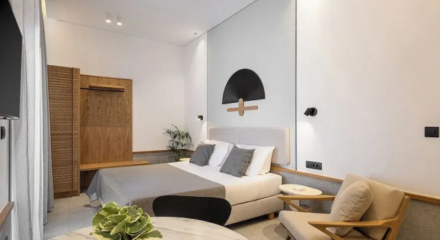 Двухместный номер Deluxe с балконом Nontas Suites