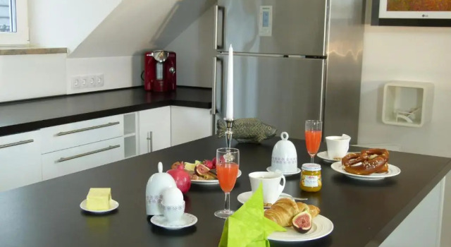 Апартаменты с 2 комнатами с балконом LakeStarnberg Apartments