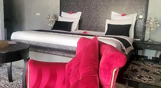Standardní pokoj a výhledem do zahrady Eden Lodges & Spa -Boutique Hôtel de Luxe