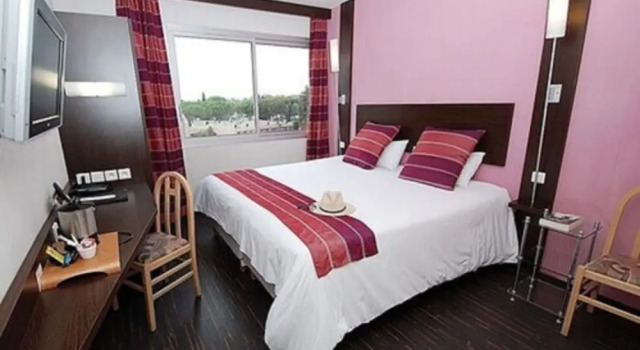 Supérieure double chambre Logis NIMOTEL Hôtel Cosy