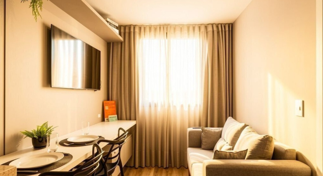 Апартаменты Easy Life Campus PUC by Xtay - Estúdio completo próximo PUCPR