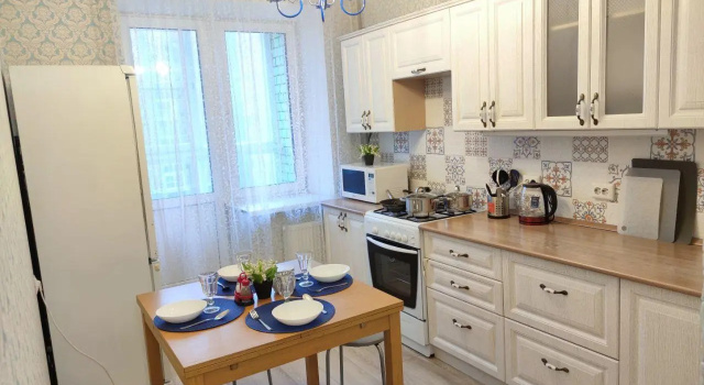 Апартаменты с 2 комнатами с балконом Апартаменты ApartKZN на улице Спартаковская 88б