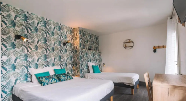 Трёхместный номер Standard с видом на сад Hotel du Cap