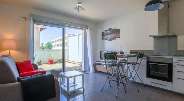 Appartement Anglet, 2 Pièces, 4 Personnes - Fr-1-3-419, Забронировать Апартаменты/квартира Англе French Basque Country
