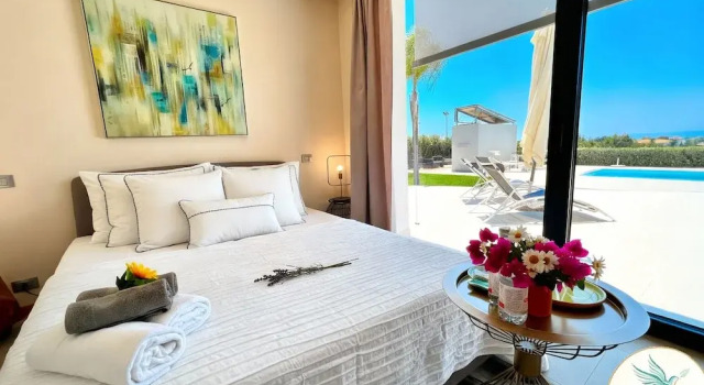 Luxus Doppel Zimmer mit Meerblick AriaBoutique