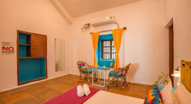 Номер Deluxe Gostops Goa, Calangute - Rooms & Dorms