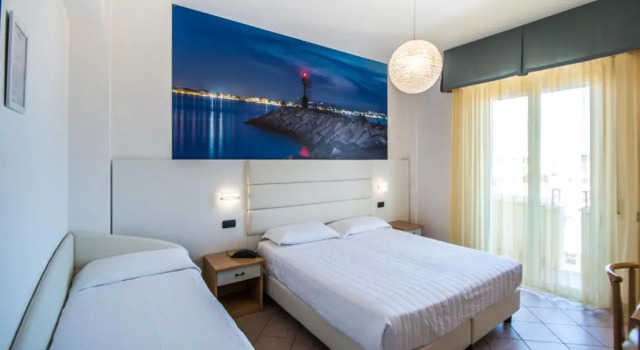 Трёхместный номер Standard с частичным видом на море Hotel Palos