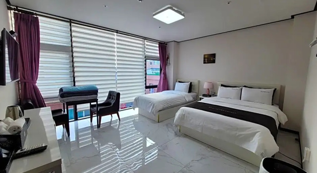 Номер Deluxe Yeosu Thestay Hostel
