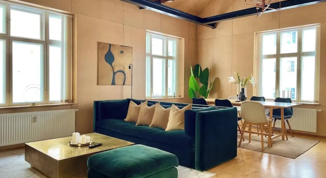 Unique Design House in Downtown Oslo