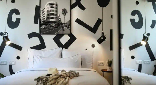 Standard Doppel Zimmer Pixel - by Loginn Tel-Avivian hotels