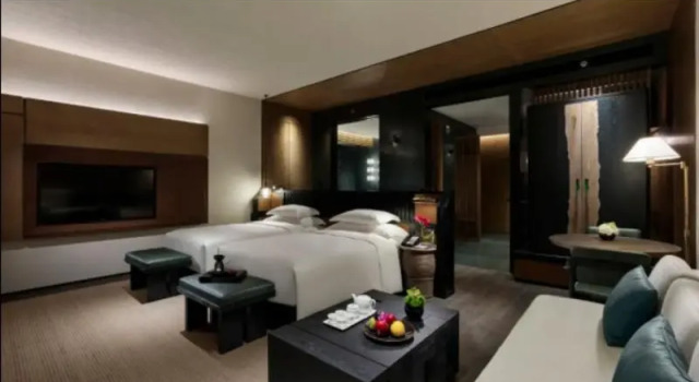 Двухместный номер Standard с балконом и с красивым видом из окна Banyan Tree Nanjing Garden Expo