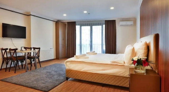 Семейная студия с видом на город Modern Suites