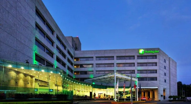Кровать в общем номере Holiday Inn Mexico City-Plaza Universidad by IHG