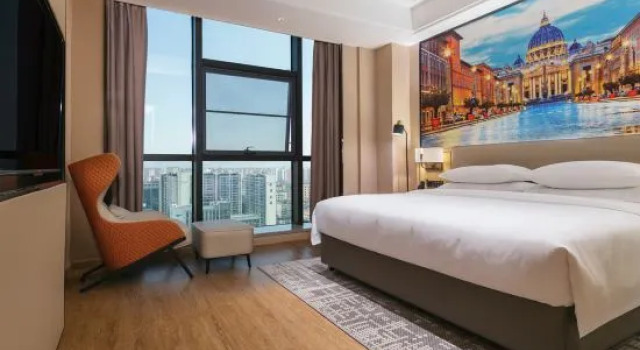 Люкс Deluxe Vienna International Hotel (Zhaotong Hongxing Hejing Plaza)