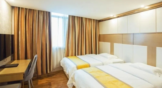 Семейный номер Standard GreenTree Inn Shantou Jinping District Leshan Road Hotel