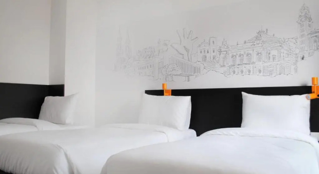 Трёхместный номер Standard B&B HOTEL São Paulo Luz - Centro