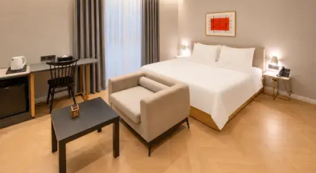 Двухместный номер Deluxe Brown Dot Hotel Ulsan Samsan