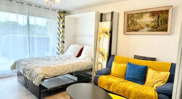 Studio cozy, vue sur le golf Houlgate, Забронировать Апартаменты/квартира Ульгат 