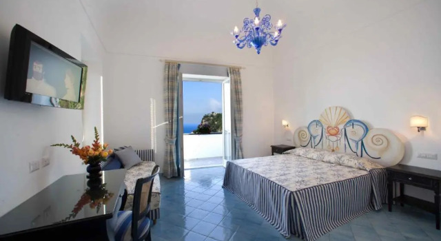 Четырёхместный номер с видом на море Palazzo Marzoli charme Resort - Small Luxury Hotel